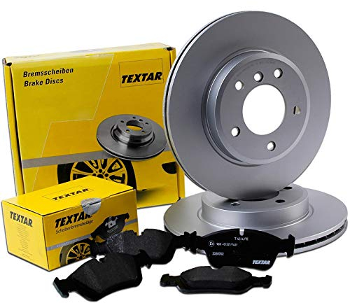 TEXTAR BREMSSCHEIBEN 288x25mm + BELÄGE VORNE NUR für PR-Nummer 1ZE, 1ZP BREMSE BREMSENSET