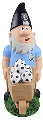 FOCO Offizielles Lizenzprodukt Manchester City FC Schubkarre-Gnom