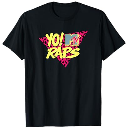 Yo! MTV Raps Triangle Logo T-Shirt