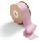 MORSUNBELA Schleifenband Altrosa 3,8 cm x 23 m Geschenkband Breit Hochzeit Bänder zum Basteln Seidenband Stoff Rosa Schleifen Chiffonband