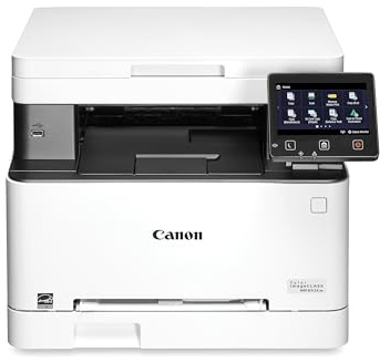 Canon Color imageCLASS MF652Cw - Wireless Laser Printer, Multifunction with Scanner, Copier, Mobile Ready, 3 Year Limited Warranty, 22 PPM Color, White
