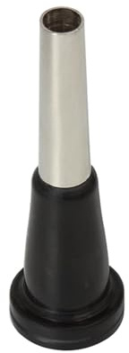 LiebeWH Embout de Trompette 7C en Métal ABS pour Débutants et Professionnels, Design Compact avec une qualité Sonore Claire, Accessoires de Trompette BB de 8,7 Cm en 4 Couleurs (BLACK)