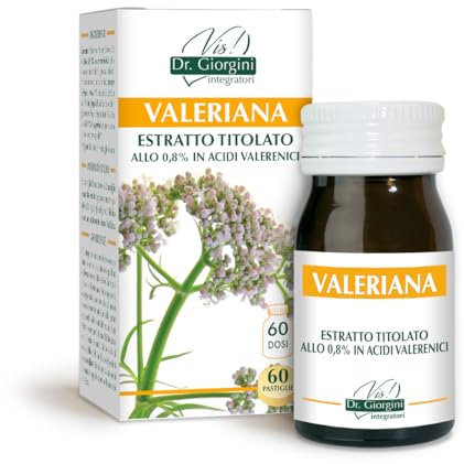 VALERIANA ESTRATTO TITOLATO pastiglie - 30 g (ESTRATTO TITOLATO ALLO 0,8% IN ACIDI VALERENICI)