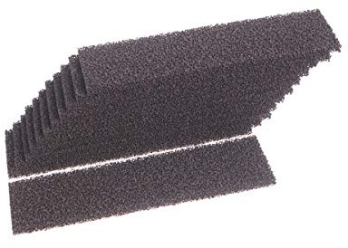 INGVIEE 12 Stück Kompatibel Aktivkohle Filterschwamm für Fluval U4 Filter