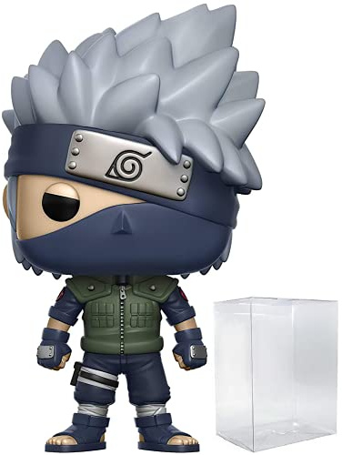 Naruto Shippuden - Kakashi Funko Pop! Vinyl Figure (Bundled with Compatible Pop Box Protector Case)