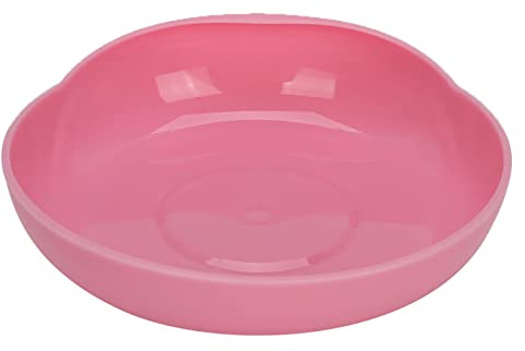 Vaisselle antidérapante, assiette rouge légère, résistante à l'usure et sûre pour les personnes handicapées
