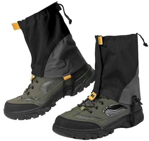 Gators for Hiking Boots and Shoes Waterproof Hiking Gaiters for Men Women