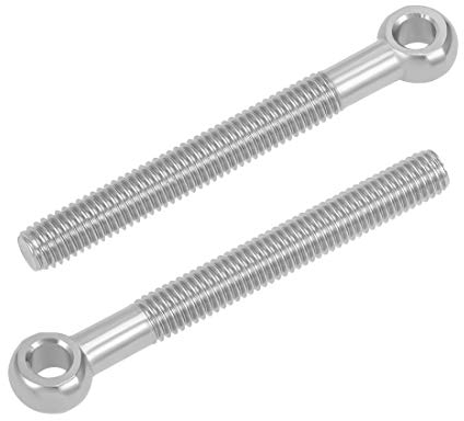 sourcing map 2 Stücke M8 x 70mm 304 Edelstahl Maschinen Passschraube Ringechraube DE de