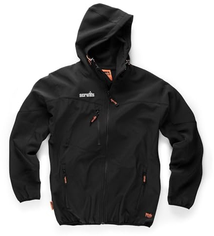 Scruffs T54853 Worker Softshell Jacket Black XL (T54853)