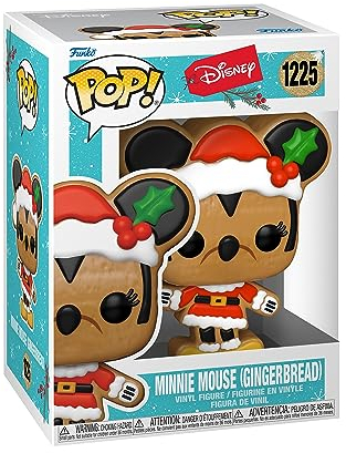 Funko POP! Disney: Holiday - Minnie Mouse - Gingerbread - Collectable Vinyl Figure - Gift Idea - Official Merchandise - Toys for Kids & Adults - Model Figure for Collectors and Display