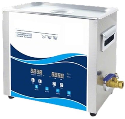 Ultraljudsrengöring for skivor,6,5 l vinylskivrengöringsmaskin med justerbar temperatur och tid, 180 W automatisk skivrengöring, 300 W värmeeffekt, tre vibrationshuvuden for professionellt rena skivor