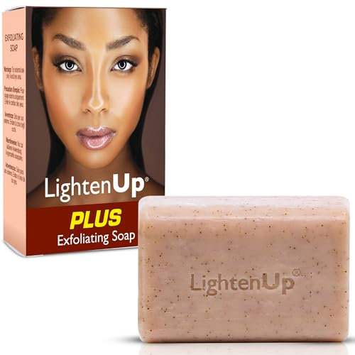 LightenUp Exfoliating Soap 200g - Exfoliating and Brightening Properties, with Apricot and Glycerin