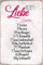 Schatzmix Blechschild Spruch Rezept Liebe Zutaten Seele Metallschild Wanddeko 20x30 tin Sign