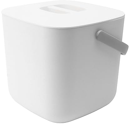 Mini Lavavajillas Portátil, 21 X 21 X 20 Cm, Limpieza Profunda de 360°, Lavavajillas de Encimera con Vórtice Artificial y Ondas Sonoras para Vajilla, Frutas y Verduras (WHITE)