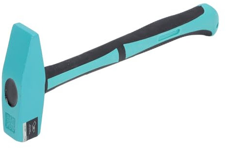 Martillo de Cerrajería de Acero Al Carbono, de TPR, Martillo de Forja Multifuncional con Agarre Cómodo para Carpinteros, Trabajadores de Mantenimiento, Reparadores (L)