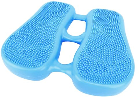 Stepper Fitness Gonfiabile Multiuso Soluzione Fitness Versatile Tavola Multiuso per Massaggio Ai Piedi con Stepper Ad Aria per Esercizi Sui Muscoli delle Gambe (BLUE)