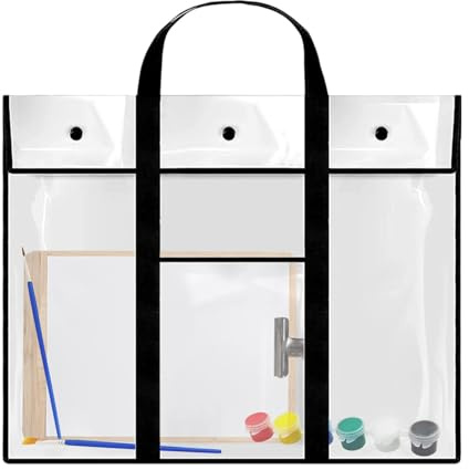 Genérico Stoccaggio Arte - Supporto Poster per Stoccaggio - Poster d'arte impermeabile grande - Organizzatore di archiviazione di opere d'arte, nero, Consulte la descripción, Vedere la descrizione