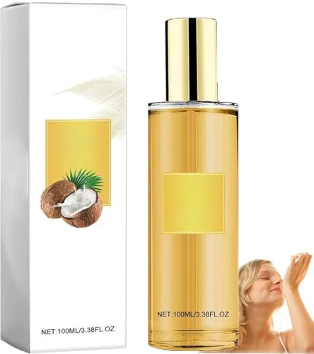 Spray corporal de vainilla, perfume de coco, spray corporal de coco, perfumes de larga duración para mujeres. (1 unid.)