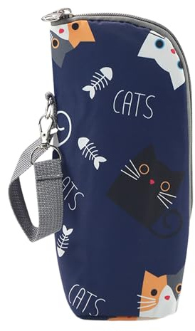 Genérico Funda para Botella, Funda Aislante para Vaso Termico, Portátil Para Botella De Agua Para Trabajo, Gimnasio, Transporte, Viajes, Deporte, Camping, Senderismo