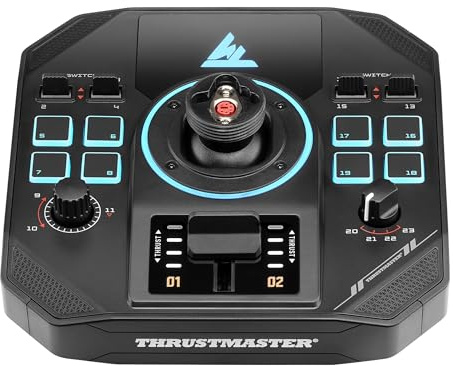 Thrustmaster Sol-R 5 Base - Base de Joystick Desmontable para PC (Tecnología Magnética H.E.A.R.T, Estructura de Metal, Compatible con Empuñaduras Thrustmaster) Negro