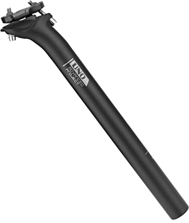 FOMTOR Sattelstange 30,9mm Sattelstütze 350mm Fahrradsattelstütze Offset 17mm Sattelstange Fahrradsattelwinkel Verstellbare Sattelstütze für MTB Road Bike BMX