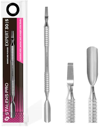 STALEKS PRO by Natury Nails spingitore per cuticole. Manicure e pedicure. Acciaio inossidabile. Expert 30/5