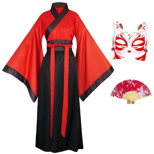 CRFASIBE Conjunto de Hanfu para Mujer con Accessories, para Festivales