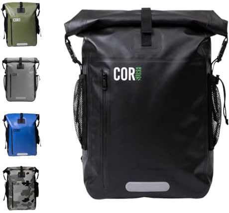 COR Surf Sac à Dos étanche avec Protection pour Ordinateur Portable | Sac étange Impermeable Sac