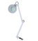 Wakects Vergrößerungslampe, 8X beleuchtete Desktop-Vergrößerungs-LED-Lampe mit Klemmschwenkarm Lesung Medical Beauty,2-in-1-Design LED Kaltlicht Lupenleuchte
