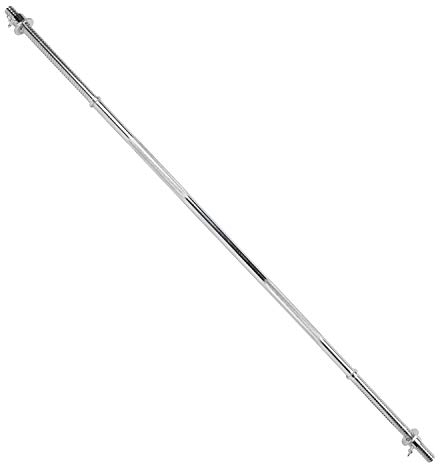 #DoYourFitness Langhantel-Stange mit Schraubverschluss, Ø25 mm in 150 cm Länge, Gusseisen verchromt & gerändelt - Olympic Bar Hantelstange