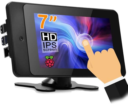 OSOYOO PiStudio - Funda con Pantalla táctil IPS DSI V4.0 de 7 Pulgadas: una solución Completa de Pantalla táctil para proyectos Raspberry Pi