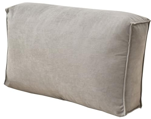 JORTUIO Cuscino da Lettura per Letto e Divano Imbottito Schienale Cuscinoni Matrimoniale/Singolo Cuscini Testata Letto Rimovibile Grande Cuscino da Parete Supporto Lombare Cuscino(Color4,60x12x45cm)