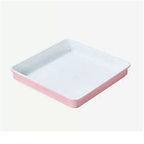XAoSCd Moldes para Lasaña Molde para Hornear Cuadrado Rectangular Molde para Pasteles Molde Corrugado Antiadherente Molde para Hornear Pequeño Horno Casero Molde para Hornear D,One Color-A