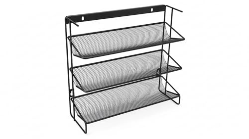 Generico Porta Spezie per Cucina – Organizer Salvaspazio in Acciaio Inox, Design Moderno, Supporto per Barattoli Spezie (Barattoli NON Inclusi)