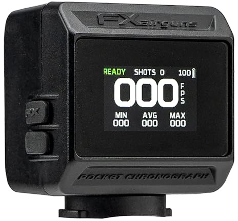 GunTuff FX Radar D1 Chronograph 2026 Model with Screen Wireless Bluetooth Airgun Chrono