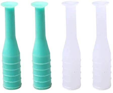 Zhiye Contact Lens Remover RGP Plunger Holder Inserter Remover Just for Hard Lenses (4 pcs) 2 Pair