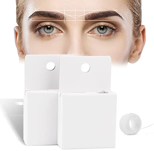 2 Piezas Hilo Marcador Microblading,Medición de Cejas,Accesorio para Regla para Tatuaje Semipermanente de Cejas