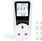 flintronic Power Meter Plug, Energy Monitor Socket with Backlight LCD Display, 7 Monitoring Modes Electricity Usage Consumption Analyzer Voltage Amps Wattage KWH,3680W/16A Overload Protection, UK Plug