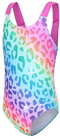 Aisyee Girls Swimsuit One Piece Girls Swimming Costume Kids Girls Swimwear Age 9-10 Years