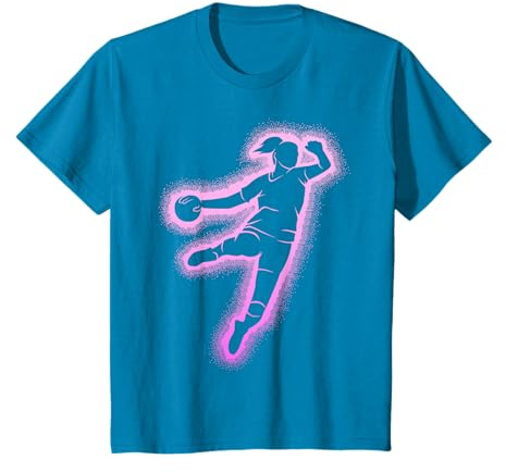 Handball Ballon de Handball Fille Femme T-Shirt