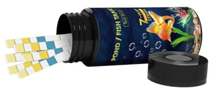 GLEAVI 50stücke Wasserteststreifen Pool Aquarium Wasserqualitätsteststreifen Wasserhärteteststreifen Wasserteststreifen Für Hause Wasser Test Kit