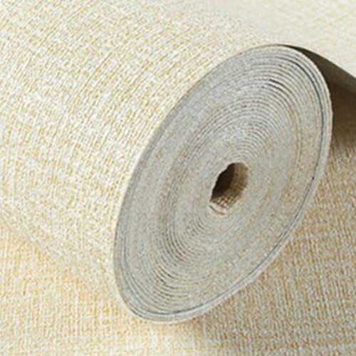 ReachMall Self Thermal Insulating Wallpaper Waterproof and Noiseproof for a Peaceful Living Space (Beige)