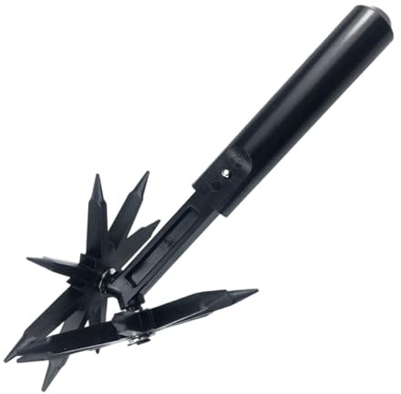 Generic Cultivador Rotativo, Aflojamiento de Suelo, Cultivo Manual de Suelo, Portátil, Máquina para Resembrar Césped, Cultivador Manual para Aflojar Y Mezclar