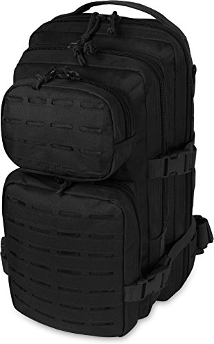 normani Assault Rucksack 30 Liter Laser Tec in 2. Generation Farbe Schwarz
