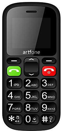 artfone Big Button Mobile Phone for Elderly, CS181 Upgraded GSM Mobile Phone With SOS Button, Talking Number and Torch