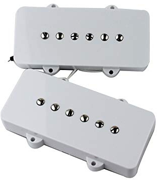 Guyker Alnico gitarrpickup för Jazzmaster gitarr, vit