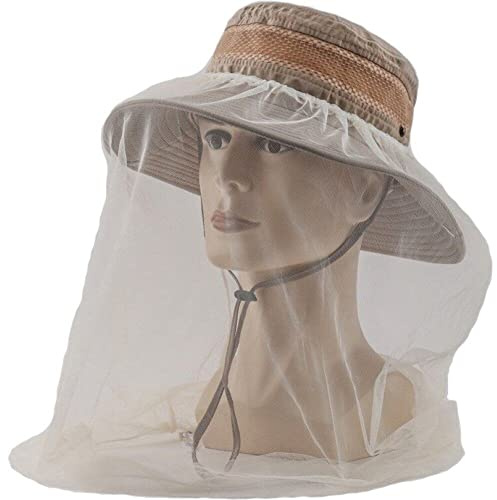 Wudaizhi Cappello da Rete Mesh Anti-Mosquito, Cappelli da Sole per Uomini E Donne per Uomini, Pesca Esterna