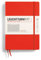 LEUCHTTURM1917 369786 Notizbuch Medium (A5), Hardcover, 251 nummerierte Seiten, Lobster, kariert