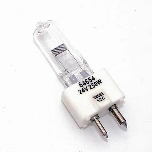 VNYRVZA DN-38963 64654 hlx 24 V 250 W 64654hlx 24V250W GY9.5 ampoule optique salle d'opération lumière de microscope chirurgical(2 pieces)