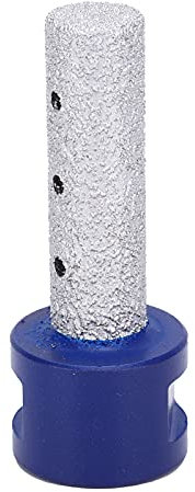 Polished Reaming Drill, Dry Bit Mortar Tooling Thread Milling Cutter Straight Shank Brazed Aperture Polishing Reaming Drill (15cm)